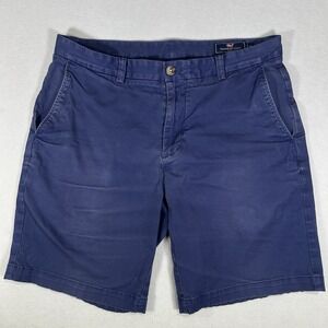 Vineyard Vines Men's Blue 9" Breaker‎ Performance Stretch Shorts Size 33
